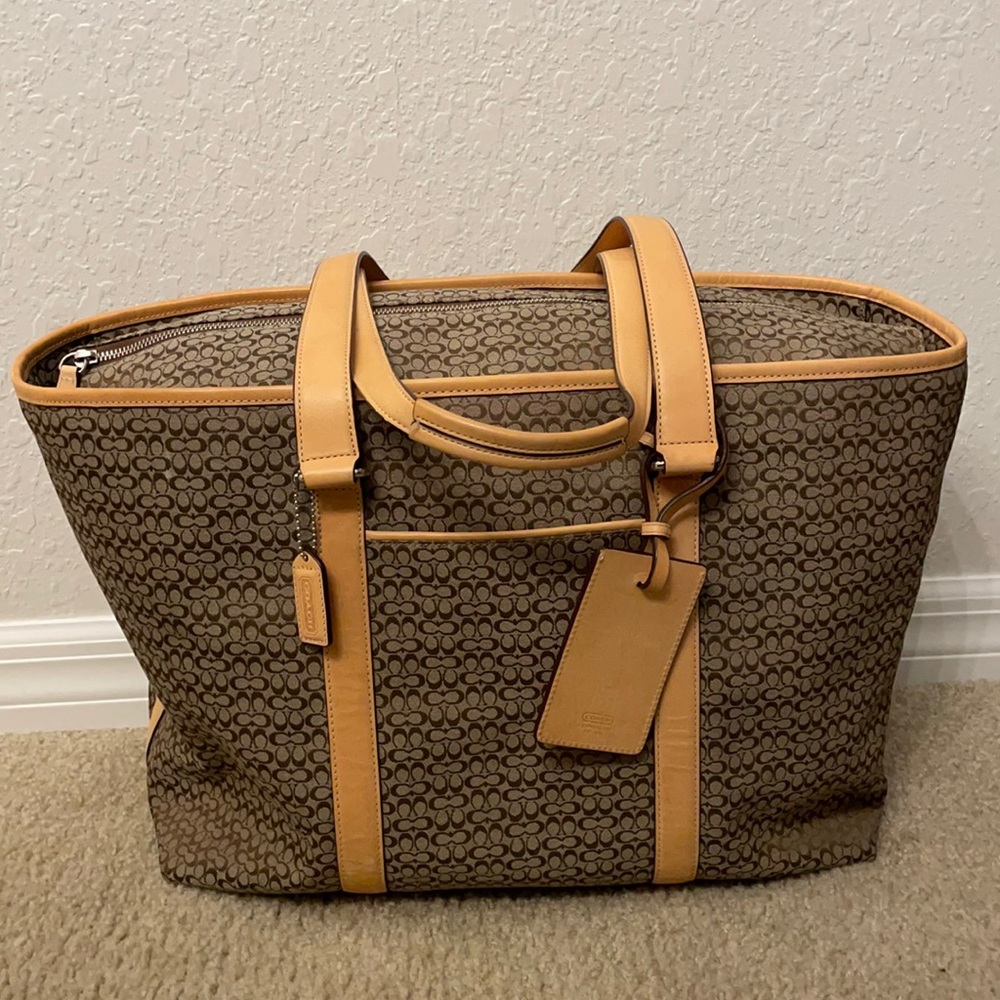 Coach Large Travel Tote Bag